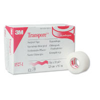 3M 1527-1E |BX/12 TAPE TRANSPORE 1IN X 10YD CLEAR