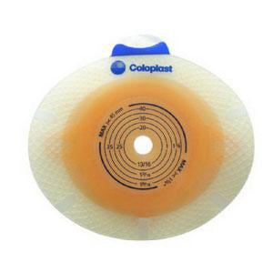 COL 10023 |SenSura® Click Skin Barrier, Non-Convex, Pre-Cut Stoma Opening 1-3/8" (35mm), Flange 2" (50mm) - Box of 5