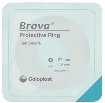 COL 12048 |BX/10 BRAVA WIDE ADHESIVE PROTECTIVE RINGS 18MM ID 64MM OD 4.2MM THICK