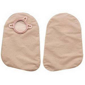 HOL 18333 |New Image Two-Piece Closed Pouch, Flange 2-1/4" (57mm), Beige 9" (23cm) - Box of 30