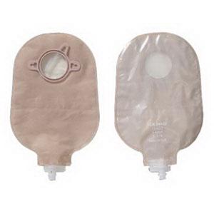 HOL 18402 |New Image Two-Piece Urostomy Pouch, Flange 1-3/4" (44mm), Transparent 9" (23cm) - Box of 10