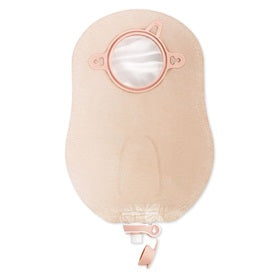 HOL 18902 |New Image Two-Piece Urostomy Pouch, Flange 1-3/4" (44mm), Transparent 9" (23cm) - Box of 10