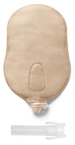 HOL 18912 |New Image Two-Piece Urostomy Pouch, Flange 1-3/4" (44mm), Beige 9" (23cm) - Box of 10