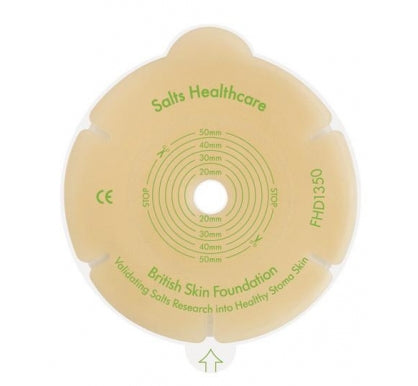 SALT FHD1370 |BX/10 HARMONY DUO STANDARD FLANGE WITH FLEXIFIT AND ALOE, CUT TO FIT 13-70 MM