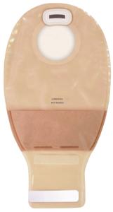 SQU 416419 |Natura® Two-Piece Drainable Pouch, Flange 2-1/4" (57mm), Transparent 12" (30.5cm), InvisiClose® - Box of 10