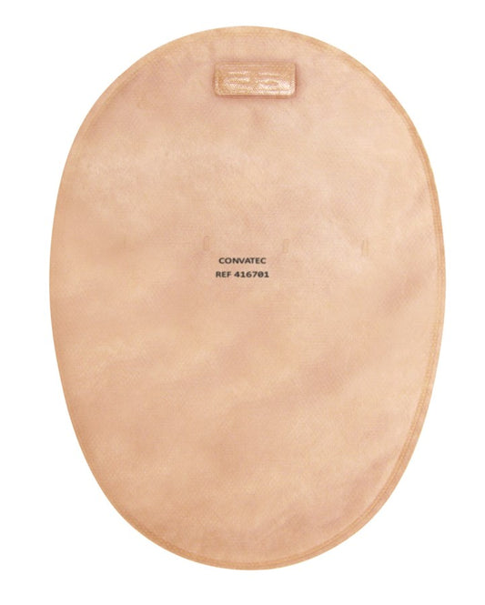 SQU 416706 |Esteem®+ One-Piece Stomahesive® Skin Barrier, Pre-Cut Stoma Opening , Closed Pouch, Transparent 8" (20.3cm) - Box of 30