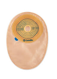 SQU 421821 |Esteem®+ One-Piece Stomahesive® Skin Barrier, Cut-to-Fit Stoma Opening 3/4" - 2-3/4" (20mm - 70mm), Closed Pouch, Opaque with Easy-View Window 8" (20.3cm) - Box of 30
