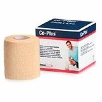 BSN 7210009 |BX/24 CO-PLUS ELASTIC COHESIVE BANDAGE 7.5CM X 6.3M (STRETCHED), BEIGE LATEX