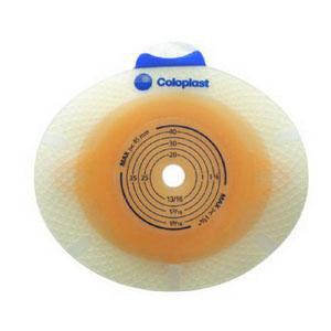 COL 10013 |SenSura® Click Skin Barrier, Non-Convex, Pre-Cut Stoma Opening 1" (25mm), Flange 1-9/16" (40mm) - Box of 5