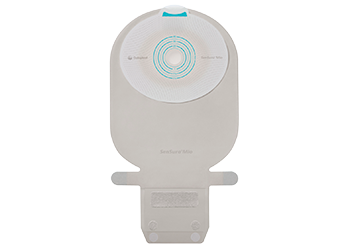 COL 10478 |SenSura® Mio One-Piece Drainable Pouch with Easiclose WIDE-Outlet, Opaque with inspection window 11" (28cm), Non-convex, Stoma Opening 2" (50mm) - Box of 10