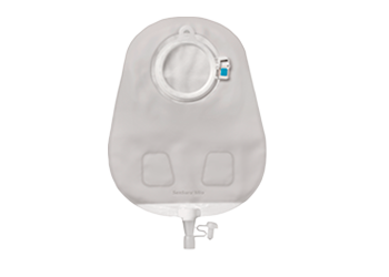 COL 11500 |SenSura® Mio Click Two-Piece Urostomy Pouch, Transparent 10-1/4" (26cm), Flange 2-3/8" (60mm) - Box of 10