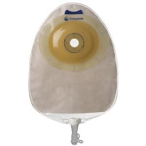 COL 11814 |SenSura® One-Piece Urostomy Pouch, Transparent 10-1/4" (26cm), Convex Light, Stoma Opening 5/8" - 1-1/4" (15mm - 33mm) - Box of 10
