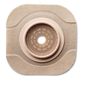 HOL 11203 |New Image Flat CeraPlus Skin Barrier, Cut-to-Fit Stoma up to 1-3/4" (44mm) Flange 2-1/4" (57mm) - Box of 5