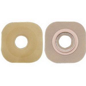 HOL 16106 |New Image Flat Flextend Skin Barrier, Pre-Cut Stoma Opening 1-1/4" (32mm) Flange 1-3/4" (44mm) - Box of 5