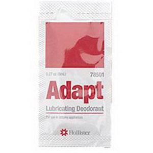 HOL 78501 |Adapt Lubricating Deodorant, Adapt Lubricating Deodorant, 0.27oz (8ml) Packet - Box of 50