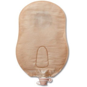 HOL 8439111 |Premier One-Piece Urostomy Pouch, Pre-Cut Stoma Opening up to 2" (51mm), Beige 9" (23cm) - Box of 5
