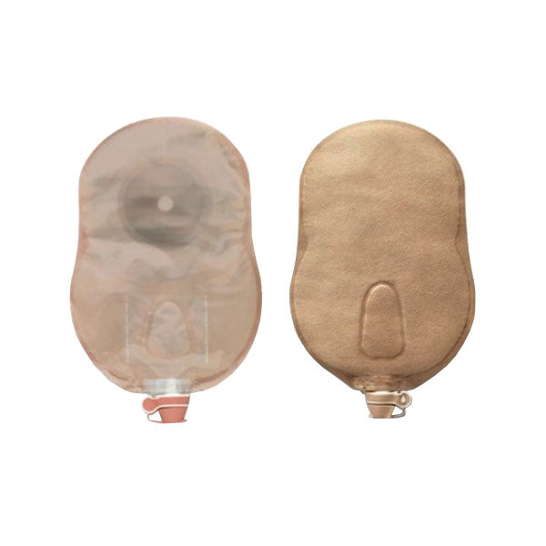 HOL 84590 |Premier One-Piece Urostomy Pouch, Pre-Cut Stoma Opening up to 2-1/2" (64mm), Ultra- Clear 9" (23cm) - Box of 10