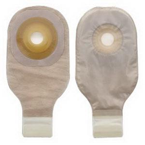 HOL 8280 |Premier One-Piece Drainable Pouch, Pre-Cut Stoma Opening 3/4" (19mm), Transparent 12" (30cm) - Box of 5