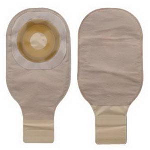 HOL 8552 |Premier One-Piece Drainable Pouch, Pre-Cut Stoma Opening 1" (25mm), Transparent 12" (30cm), Lock 'n Roll Closure - Box of 10