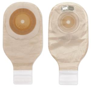 HOL 8274 |Premier One-Piece Drainable Pouch, Pre-Cut Stoma Opening up to 1" (25mm), Transparent 12" (30cm), Lock 'n Roll Closure - Box of 5