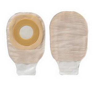 HOL 8647 |Premier One-Piece Drainable Pouch, Pre-Cut Stoma Opening 3/4" (19mm), Beige 9" (23cm), Clamp Closure - Box of 10