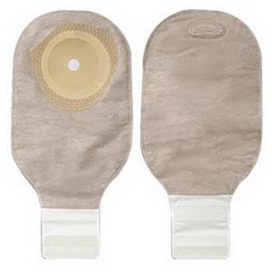 HOL 88325 |Premier One-Piece Drainable Pouch, Pre-Cut Stoma Opening 1" (25mm), Beige 12" (30cm), Lock 'n Roll Closure - Box of 10