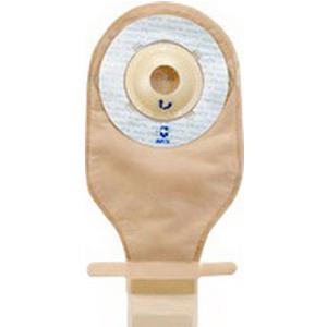 MAR 56634 |BX/10 MARLEN ULTRALITE,ONE -PIECE PRE-CUT DRAINABLE POUCH WITH AQUATACK HYDROLLOID DEEP CONVEX BARRIER AND KWICK-KLOSE FASTNER 1 3/8" OPENING,9"L X 5 3/4"W OPAQUE,16OZ,ODOR PROOF