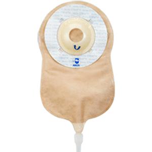 MAR 77061 |BX/10 ULTRALITE 1-PIECE UROSTOMY POUCH W/ SKIN SHIELD, DEEP CONVEXITY, E-Z DRAIN VALVE, TRANSPARENT, 3/4IN OPENING