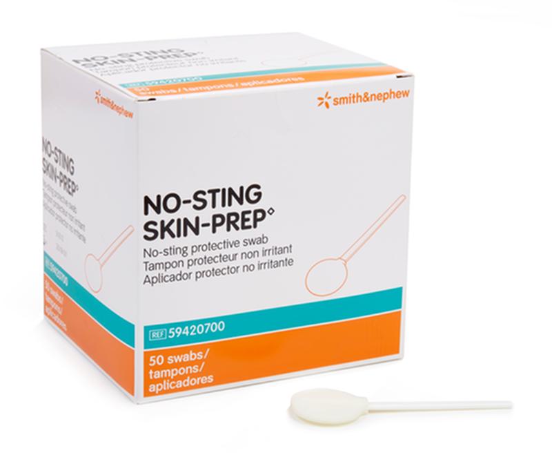 SNU 59420700 |BX/50 NO STING SKIN-PREP SWABSTICKS