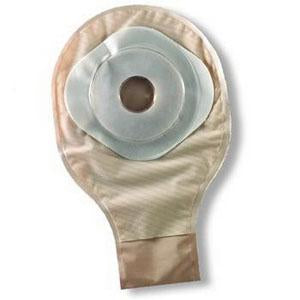 SQU 125336 |ActiveLife® One-Piece Stomahesive® Skin Barrier, Pre-Cut Stoma Opening 2" (50mm), Drainable Pouch, Opaque 10" (25.4cm), Tail Clip - Box of 20