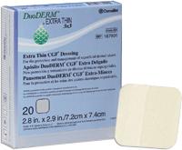 SQU 187961 |BX/10 DUODERM EXTRA THIN CGF HYDROCOLLOID DRESSING, STERILE, 5CM X 20CM (2IN X 8IN)