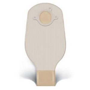 SQU 401503 |Natura® Two-Piece Drainable Pouch, Flange 2-1/4" (57mm), Opaque 12" (30.5cm), Tail Clip - Box of 10