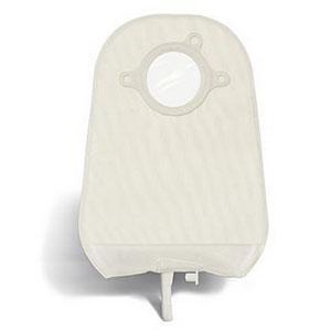 SQU 401540 |Natura® Two-Piece Urostomy Pouch, Flange 1-3/4" (45mm), Transparent 9" (23cm), Bendable Tap - Box of 10
