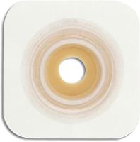 SQU 411803 |Natura® Stomahesive® Skin Barrier, 4.5" x 4.5" (11.5cm x 11.5cm) White, Moldable Stoma Opening 7/8" - 1-1/4" (22mm - 33mm), Flange 1-3/4" (45mm) - Box of 10