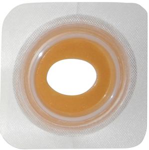 SQU 411807 |Natura® Stomahesive® Skin Barrier, 5" x 5" (12.5cm x 12.5cm) White, Moldable Stoma Opening 1-3/4" - 2 1/8" (45mm - 56mm), Flange 2-3/4" (70mm) - Box of 10