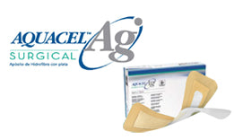 SQU 412012 |BX/10 AQUACEL AG SURGICAL COVER DRESSING, STERILE 9CM X 35CM