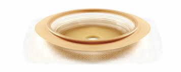 SQU 421464 |Natura® Stomahesive® Skin Barrier, 4-1/2" x 4-1/2" (11.5cm x 11.5cm) White, Cut-to-Fit Stoma Opening 1/2" - 1-3/4" (13mm - 45mm), Flange 2-3/4" (70mm) - Box of 10