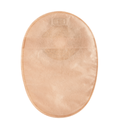 SQU 421689 |Esteem®+ One-Piece Stomahesive® Skin Barrier, Pre-Cut Stoma Opening 1-3/8" (35mm), Closed Pouch, Opaque with Easy-View Window 8" (20.3cm) - Box of 30